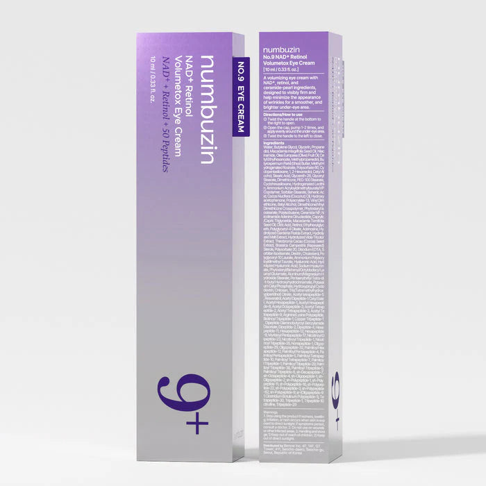 Numbuzin No.9 NMN Retinol Volumetox Eye Cream