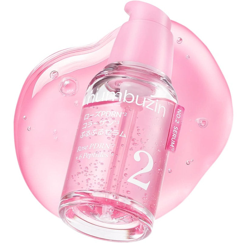 Numbuzin No.2 Rose PDRN Collagen Purupuru EX Serum