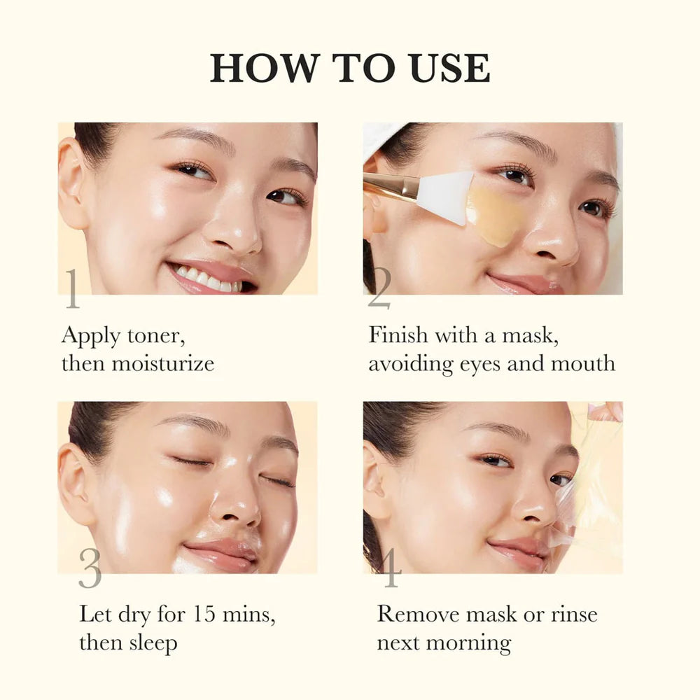 Medicube KOJIC ACID TURMERIC NIGHT WRAPPING MASK