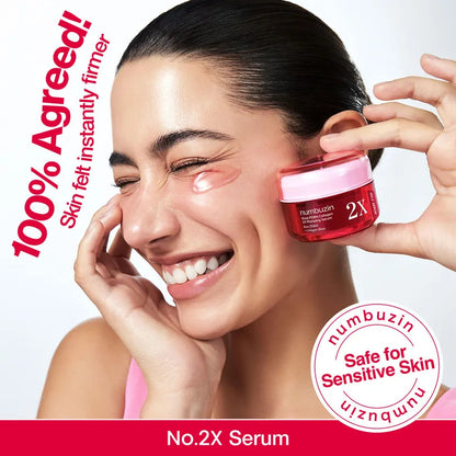 Numbuzin No.2 Rose PDRN Collagen 2X Plumping Serum