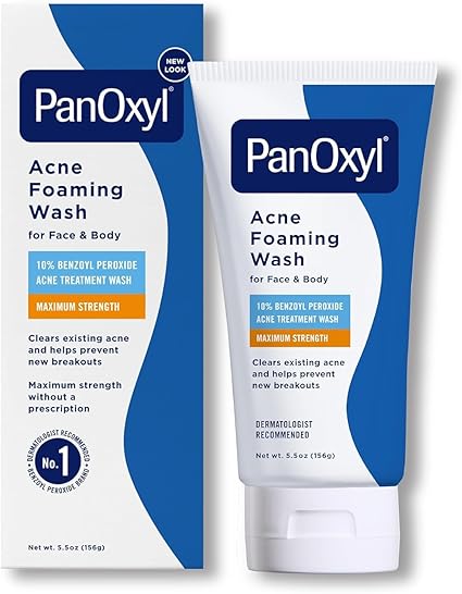 Panoxyl Acne Foaming wash cleanser