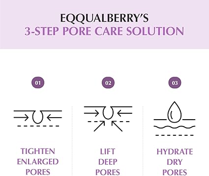 Eqqualberry Purple Pdrn Pore Minimising Serum