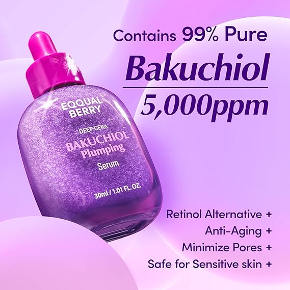 Eqqual Berry Deep Cera Bakuchiol Plumping Serum
