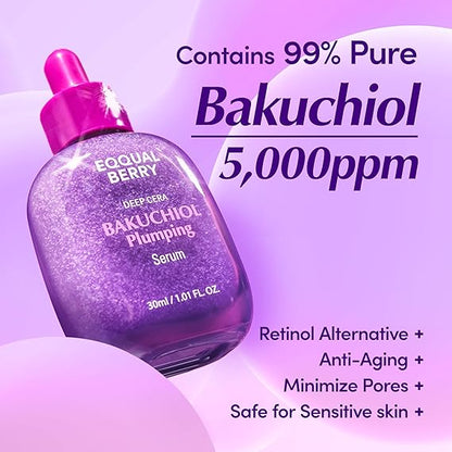 Eqqual Berry Deep Cera Bakuchiol Plumping Serum