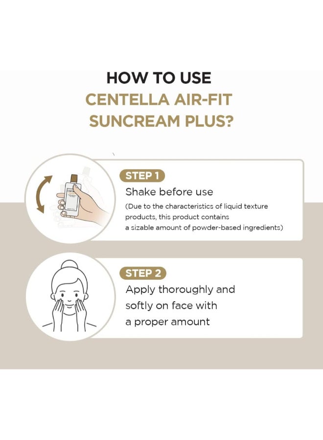 Centella Air-Fit Suncream Plus SPF50+