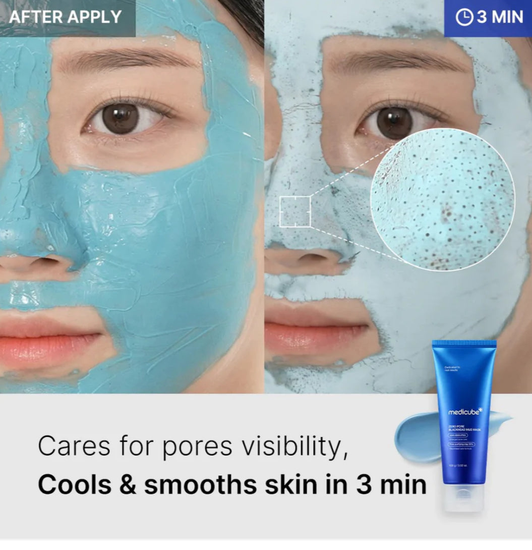 Medicube Zero Pore Blackhead Mud Mask