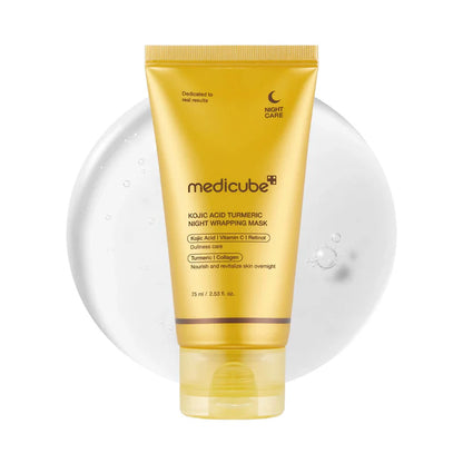Medicube KOJIC ACID TURMERIC NIGHT WRAPPING MASK