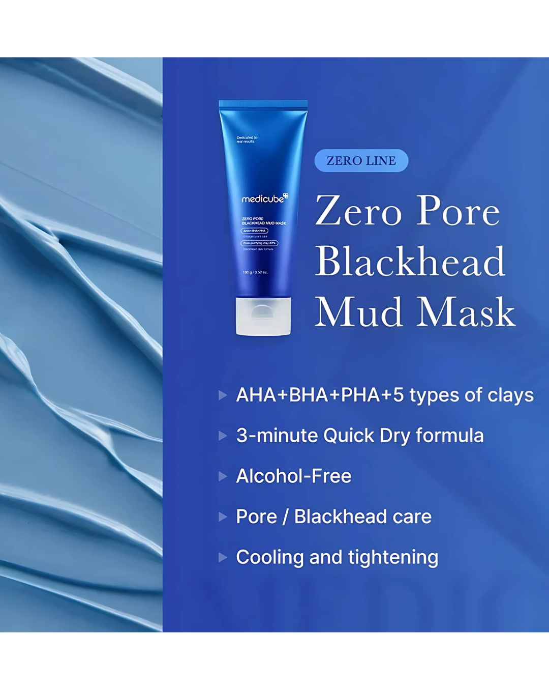 Medicube Zero Pore Blackhead Mud Mask