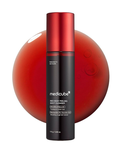 Medicube RED ACNE BODY PEELING SHOT
