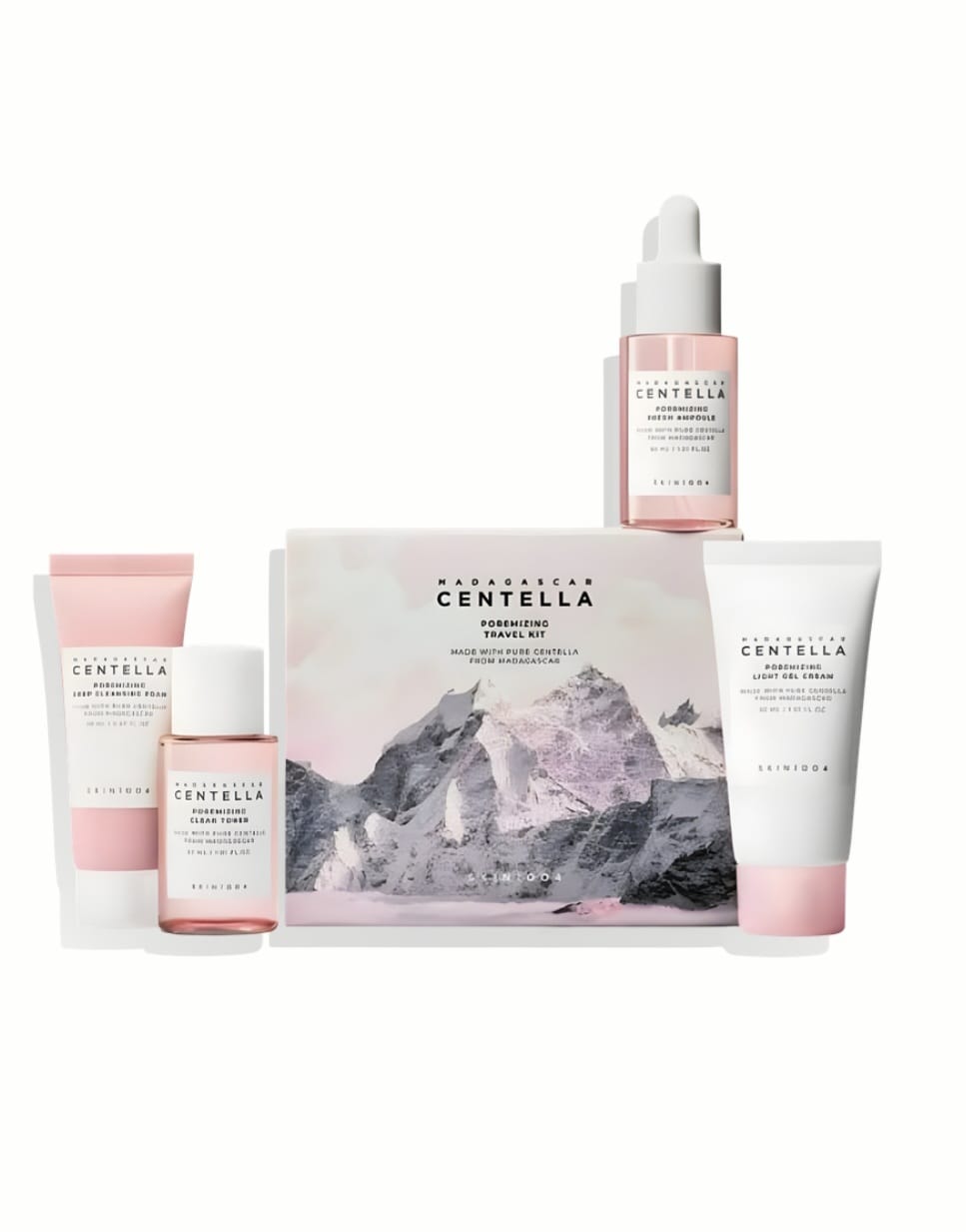 SKIN1004 Madagascar Centella Poremizing 4pcs Travel kit