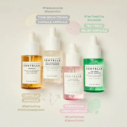SKIN1004 Madagascar Centella Ampoules Set 4pcs kit 30ml