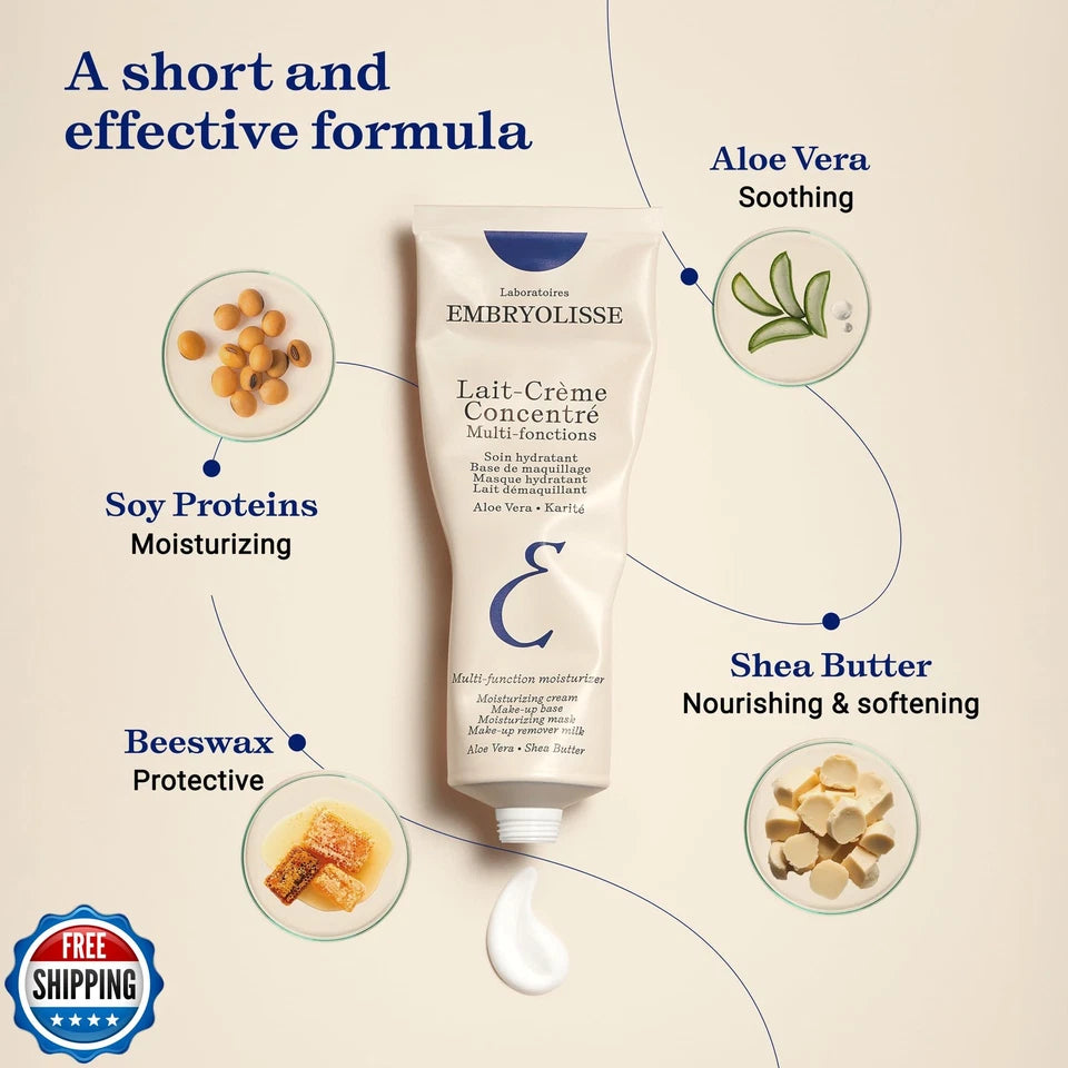 Embryolisse Lait-Crème Concentré, Multifunction Daily Face Moisturizer