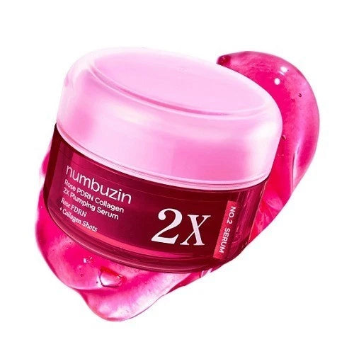 Numbuzin No.2 Rose PDRN Collagen 2X Plumping Serum